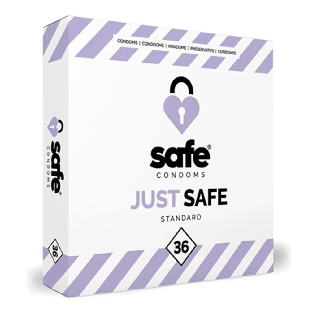 Презервативи Just Safe Standard, 36 шт