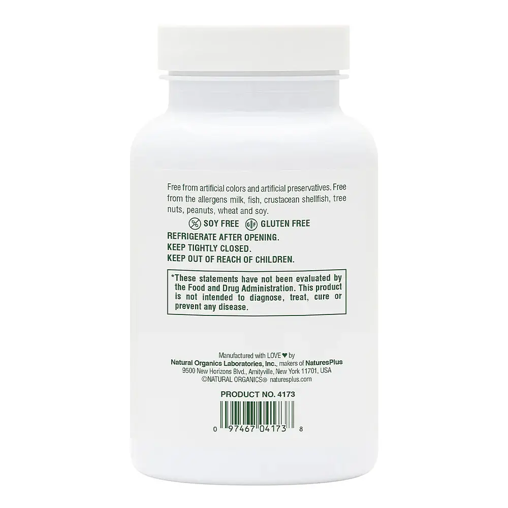 Натуральна добавка Natures Plus Egg Yolk Lecithin 600 mg, 180 вегакапсул - фото 3