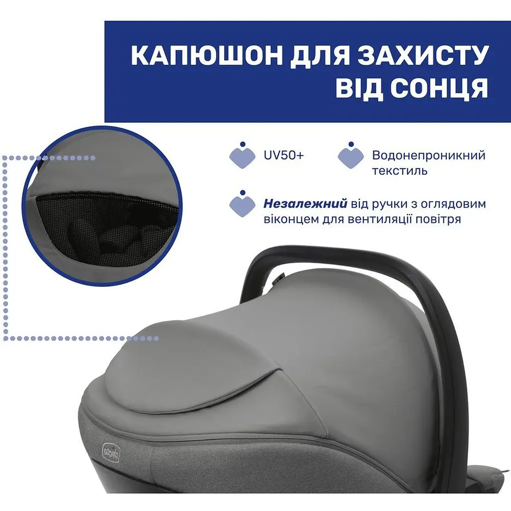 Автокресло Chicco Kory Plus i-Size серое (87146.40) - фото 7