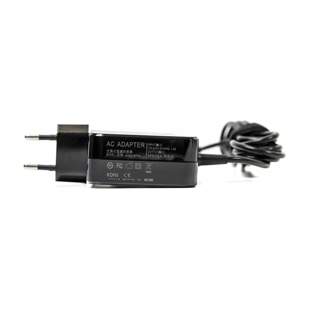 Блок живлення до ноутбуку PowerPlant SAMSUNG 220V, 14V 42W 3A (6.5*4.4) wall mount (WM-SA42B6544) - фото 2