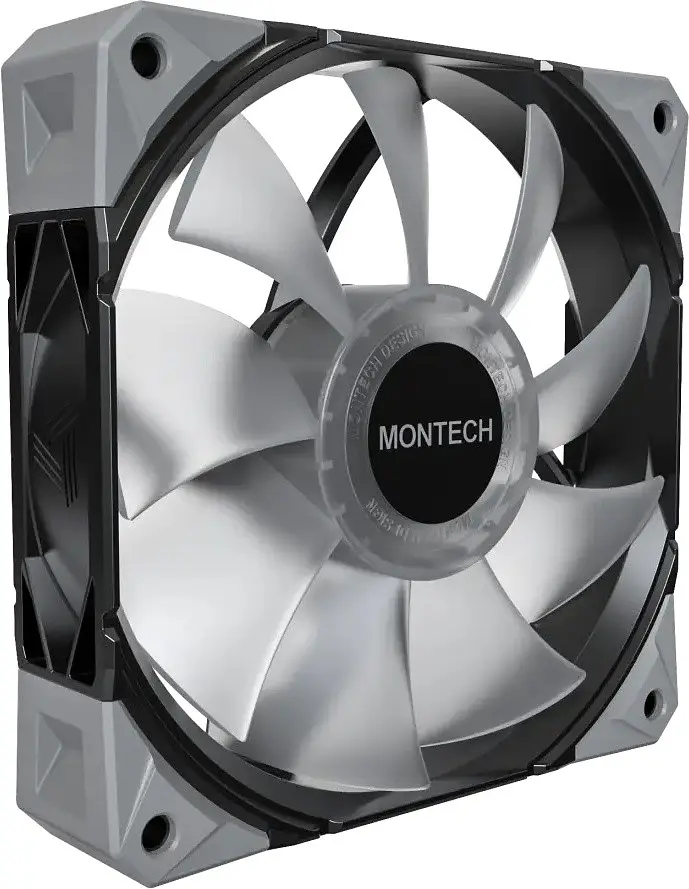 Вентилятор Montech E28 ARGB 3 in 1 Black - фото 3
