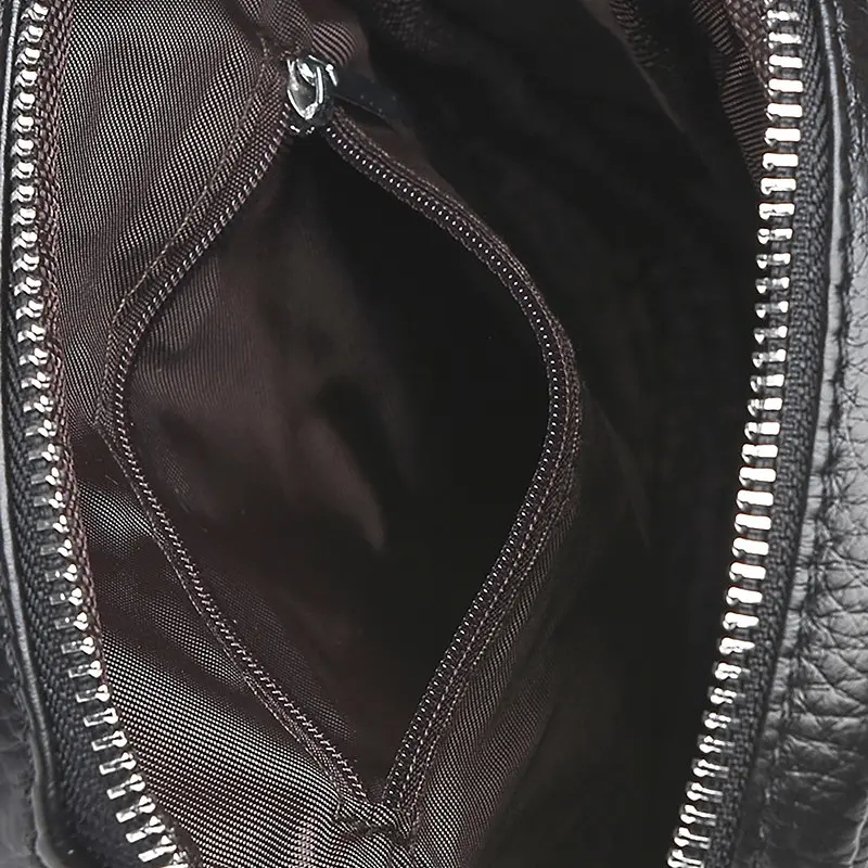 Чоловіча сумка-рюкзак Keizer K18675-black 25х16х6 см Чорний - фото 7
