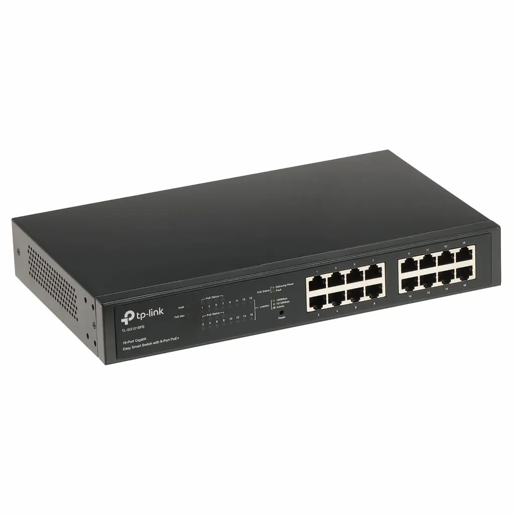 Комутатор TP-Link TL-SG1016PE (TL-SG1016PE) - фото 2