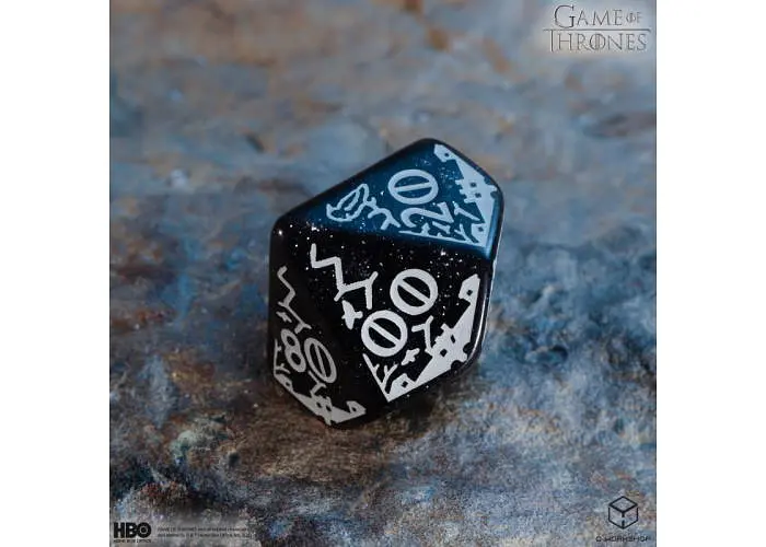 Набор кубиков Game of Thrones. Night's Watch Dice Set , 7 шт. (GOT/00190166/2025/5/A) - фото 7