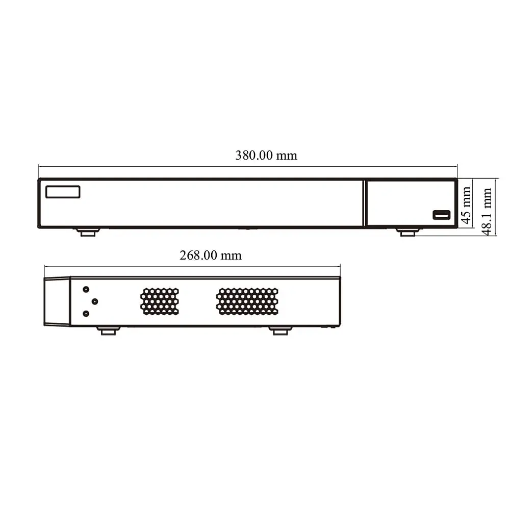 MHD-відеореєстратор 16-канальний 5Mp TVT TD-2716NE-HC-H (77-00332) - фото 3