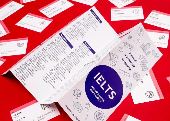 Настільна гра English Student Картки для вивчення англійської мови English Student IELTS (укр.) (59123282) - фото 2