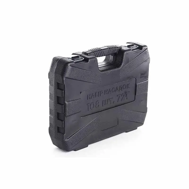 Набір насадок та інструментів Premium Pro CrV 1/4" 1/2" 72Т з тріскачкою 108 шт. 30412 - фото 4