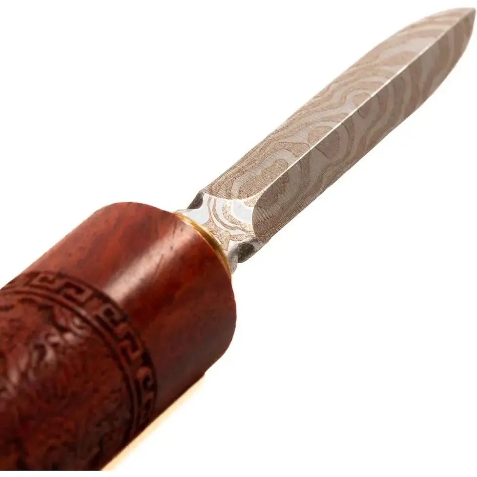 Шило для Пу Эра різблене Фенікс та Дракон Червоний - фото 7