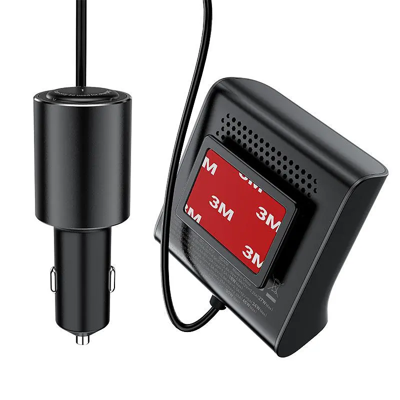 Автомобільний зарядний пристрій ACEFAST B8 digital display car HUB charger - фото 3