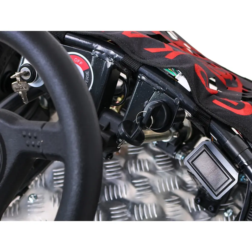 Електрокартинг Ramiz Gokart Fast Dragon 48, червоний (PA.GK005E.CR) - фото 2