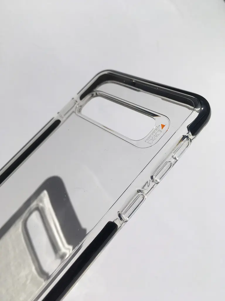 Оригінальний прозорий чохол для Samsung Galaxy S10 Plus (G975) GEAR4 Piccadilly D3O Black Протиударний - фото 4