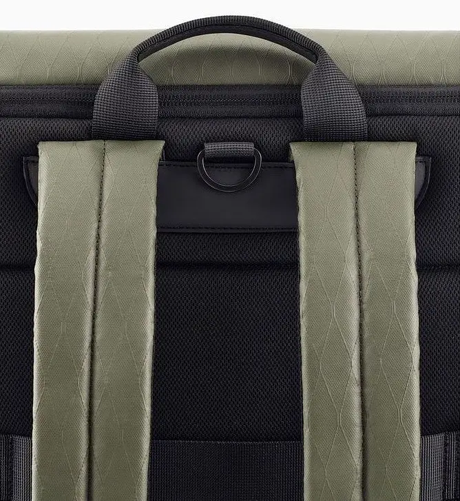 Рюкзак RunMi 90 Points FULL OPEN Business Travel Backpack Green - фото 3