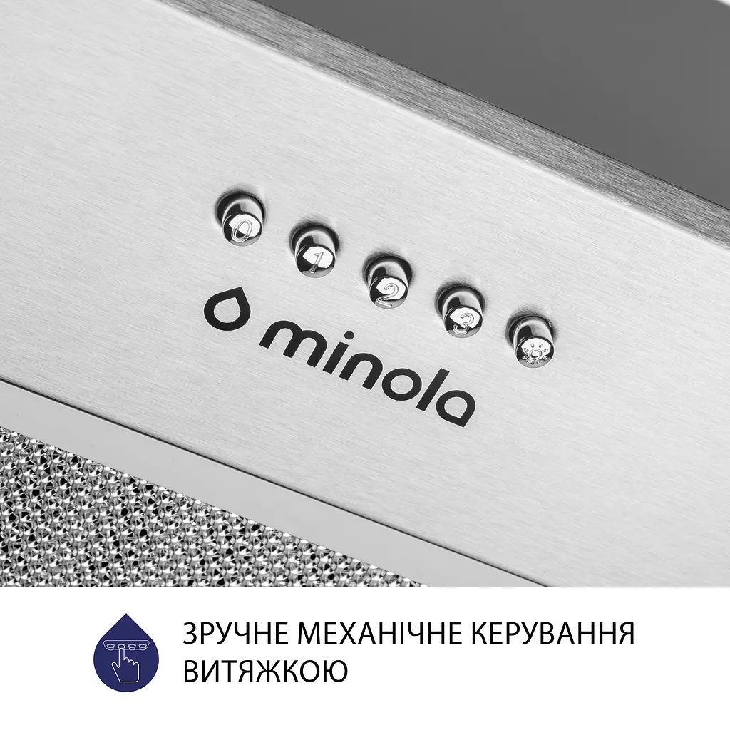Витяжка повновбудована MINOLA HBI 5722 I 1200 LED - фото 7