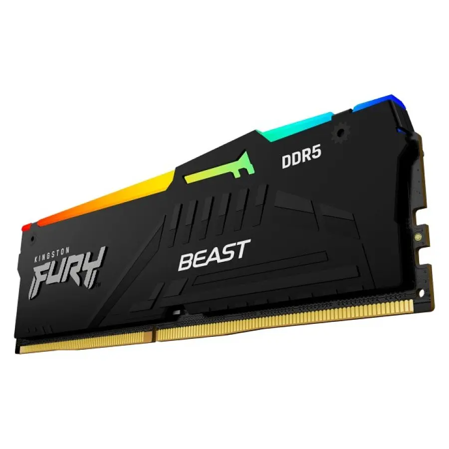 Kingston Пам'ять ПК Kingston DDR5 16GB 6400 FURY Beast RGB EXPO - фото 5