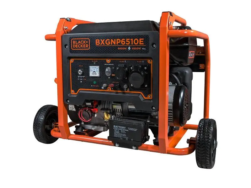 Бензиновий генератор Black&Decker BXGNP6510E - фото 2