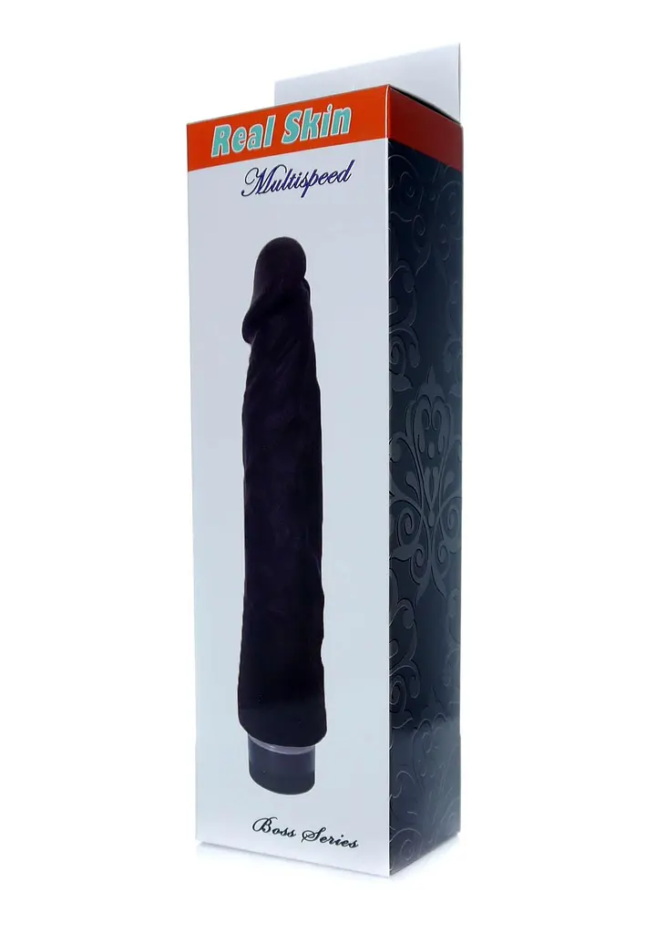 Вібратор Wibrator-Real Skin - Black Boss Series 67-00099 101937 - фото 3