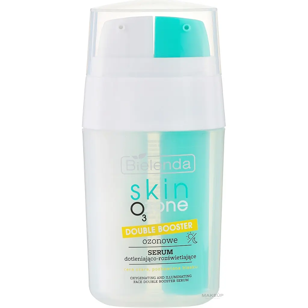 Сироватка для обличчя Bielenda Skin 03 Zone Озонова освітлювальна подвійний бустер 15 мл (2 х 7,5 мл) - фото 4