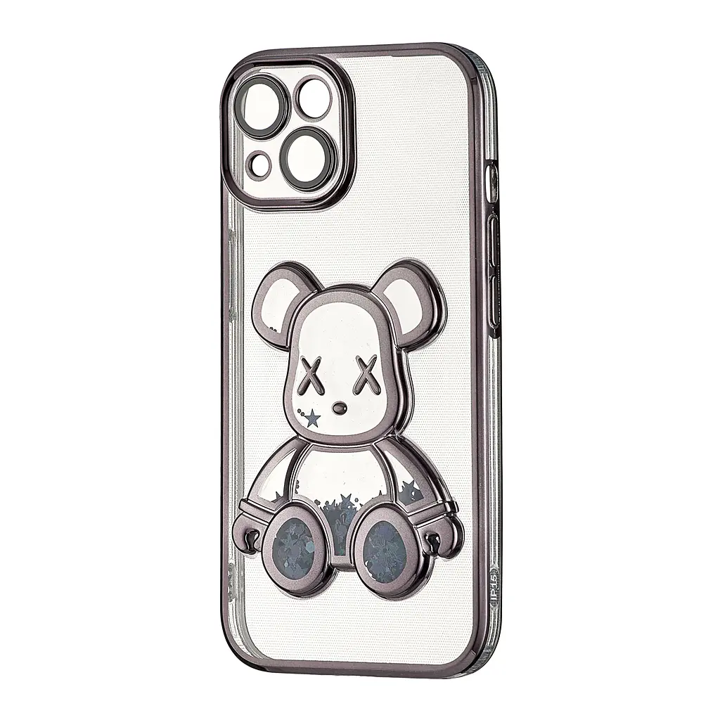 Чохол Shining Bear Case Protected Camera iPhone 15 Black