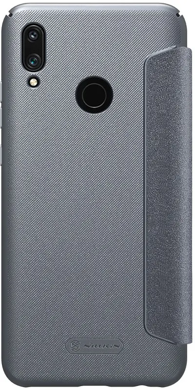 Чехол-книжка Nillkin Sparkle Leather Case Huawei P Smart 2019 Black - фото 2