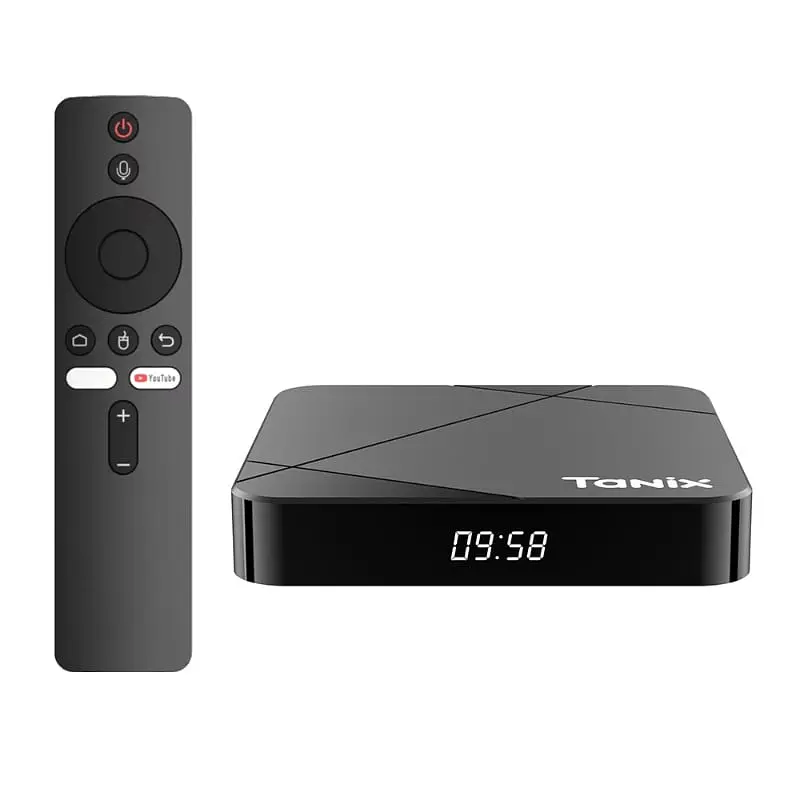 Смарт ТВ приставка Tanix TX5 4/64 Гб Smart TV Box Google TV 14 - фото 3