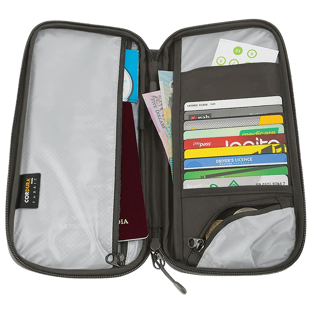 Гаманець Sea to Summit Travel Wallet RFID (L) Чорний - фото 2