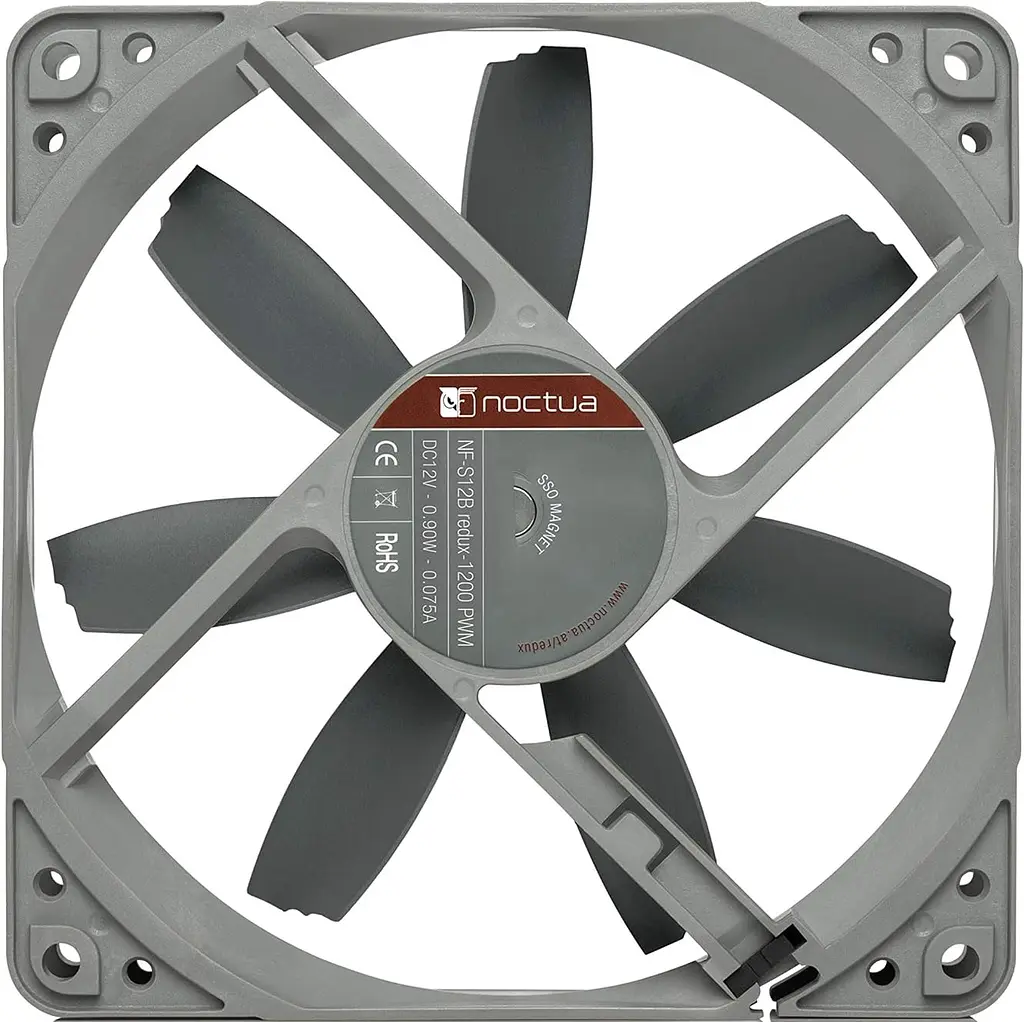 Вентилятор 120mm Noctua NF-S12B redux-1200 PWM - фото 3