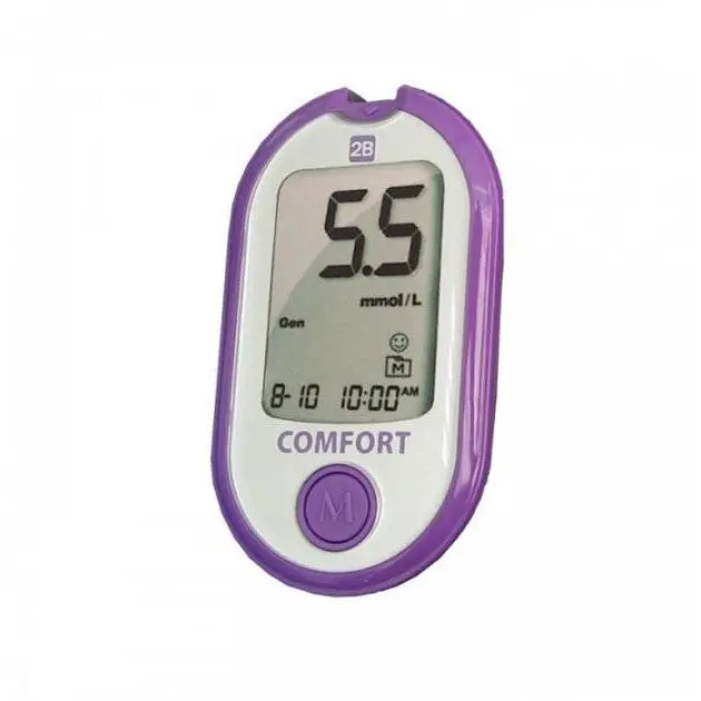 Глюкометр 2B Comfort + 10 тест-полосок - фото 3