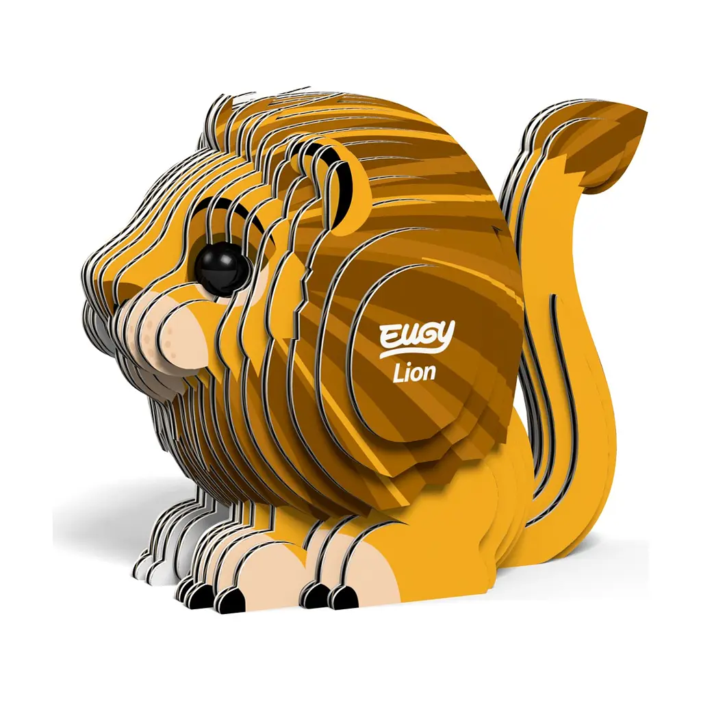 Пазл Eugy 3D Зоопарк Лев (XEG-070)