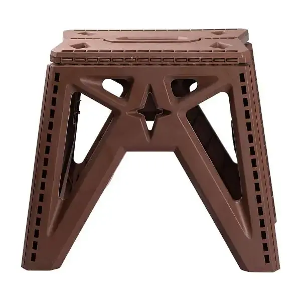 Табурет складной Slow Journey пластиковый коричневый SJ-0102BR - фото 2