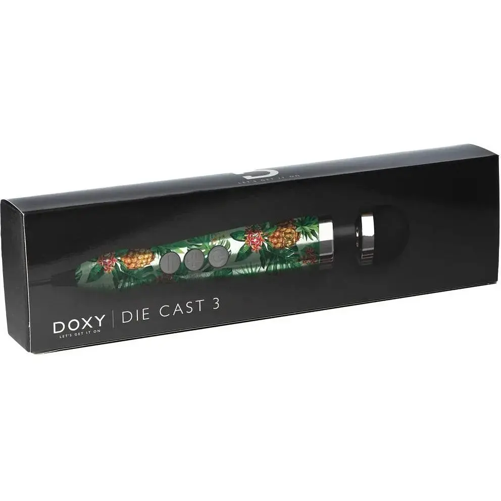 Вібромасажер Doxy Die Cast 3 Pineapple - фото 2