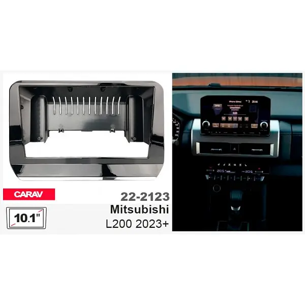 Переходная рамка Mitsubishi L200 Carav 22-2123 - фото 5