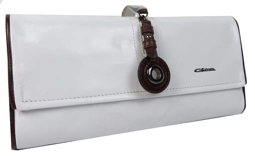 Жіночий шкіряний клатч Giorgio Ferretti 31,5х15,5х4 см 000221785 - фото 2