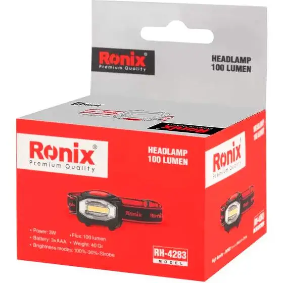 Налобний ліхтар Ronix RH-4283 [106895] - фото 6
