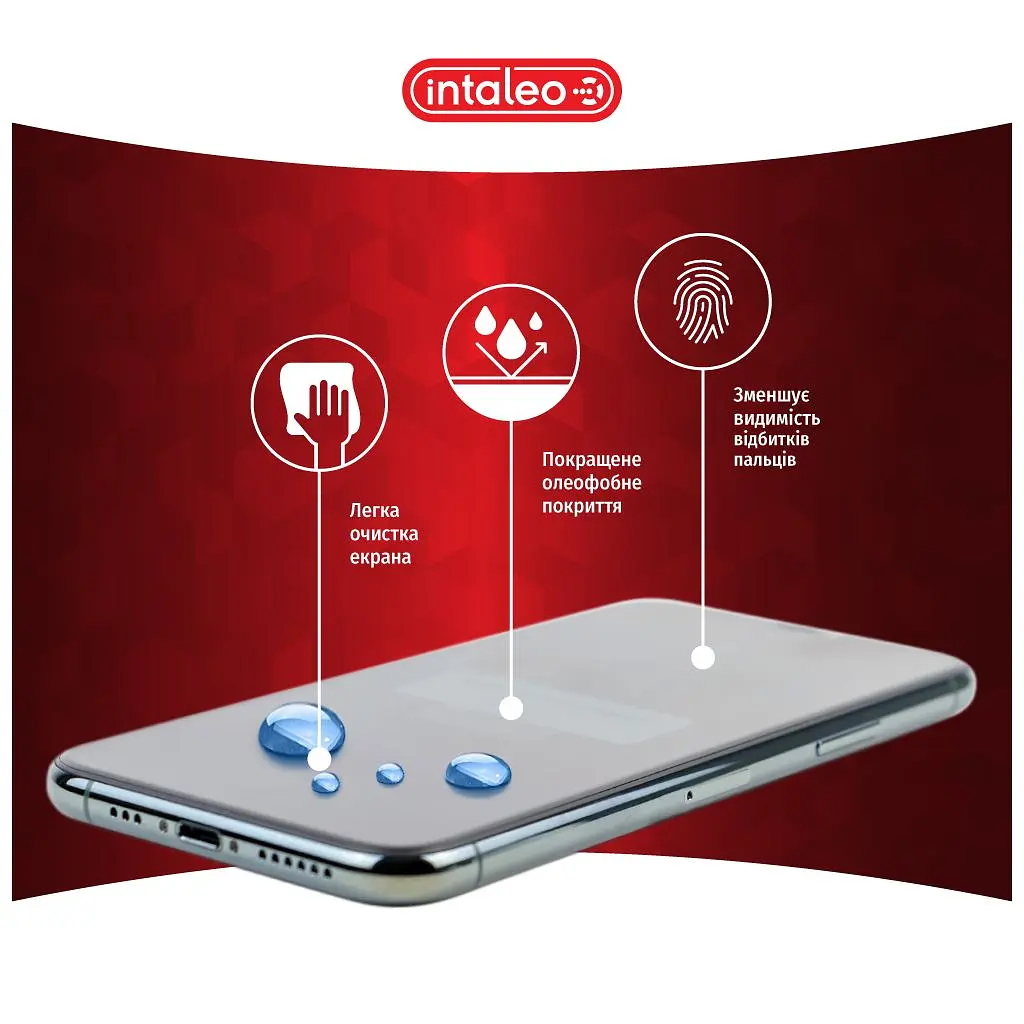Скло захисне Intaleo Full Glue Infinix Note 40 4G Black (1283126594915) - фото 6