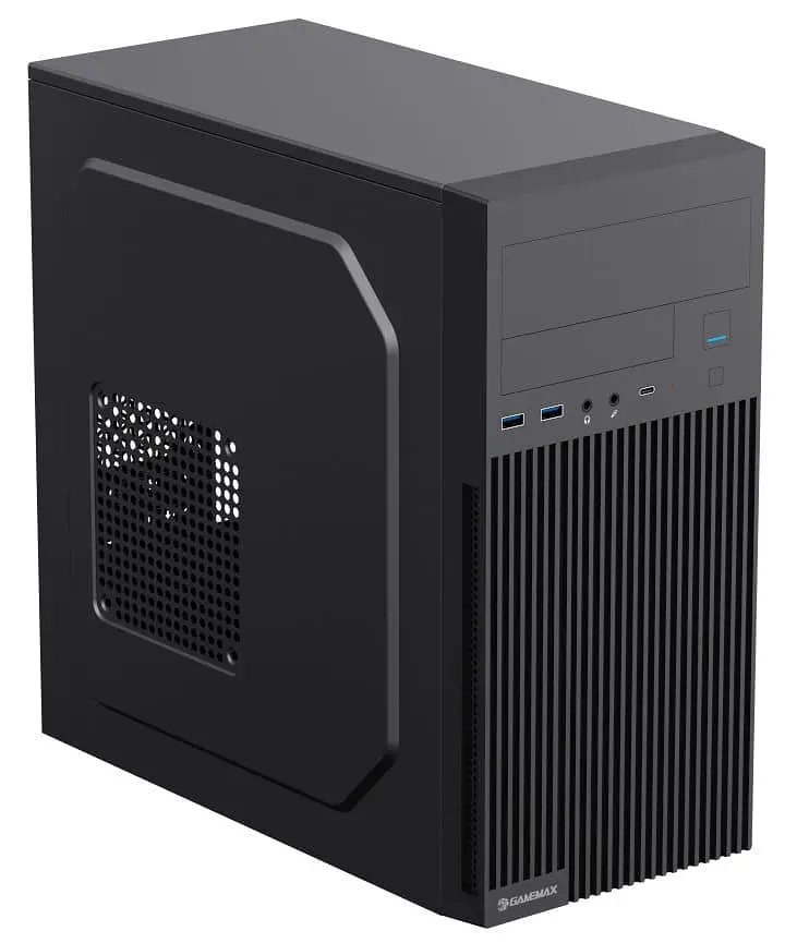 Корпус GameMax MT-321-NP-2U3 без БЖ Black (MT-321-NP-2U3) - фото 2