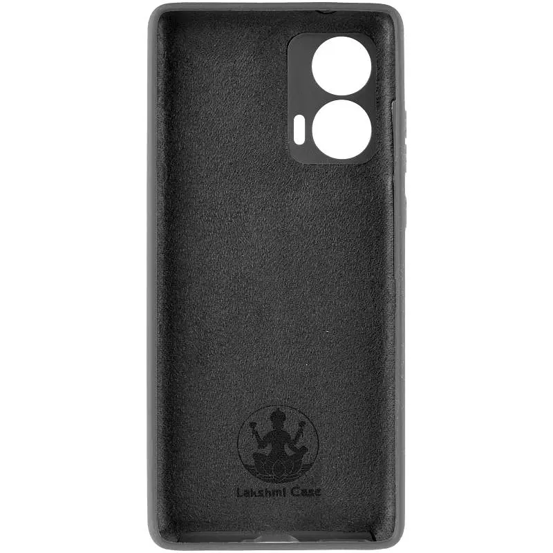 Чехол Silicone Cover Lakshmi Full Camera AA для Motorola Edge 50 Черный / Black - фото 3