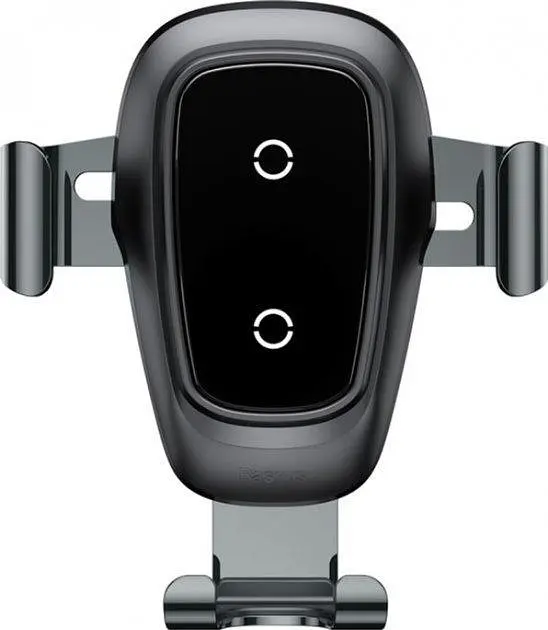 Автомобільний тримач холдер Baseus Metal Wireless Charger Gravity Car Mount Tarnish WXYL-B0A - фото 2