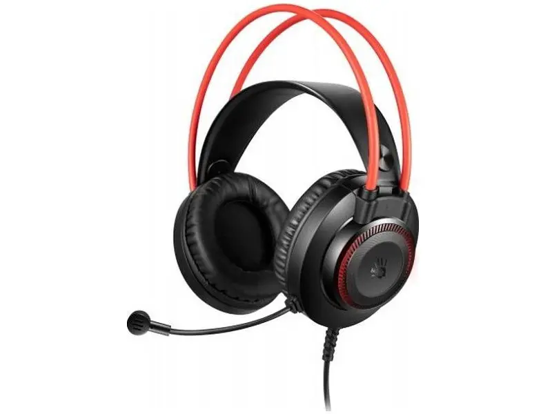 Навушники з мікрофоном A4Tech Bloody G200Q Black/Red (4711421002226) - фото 5