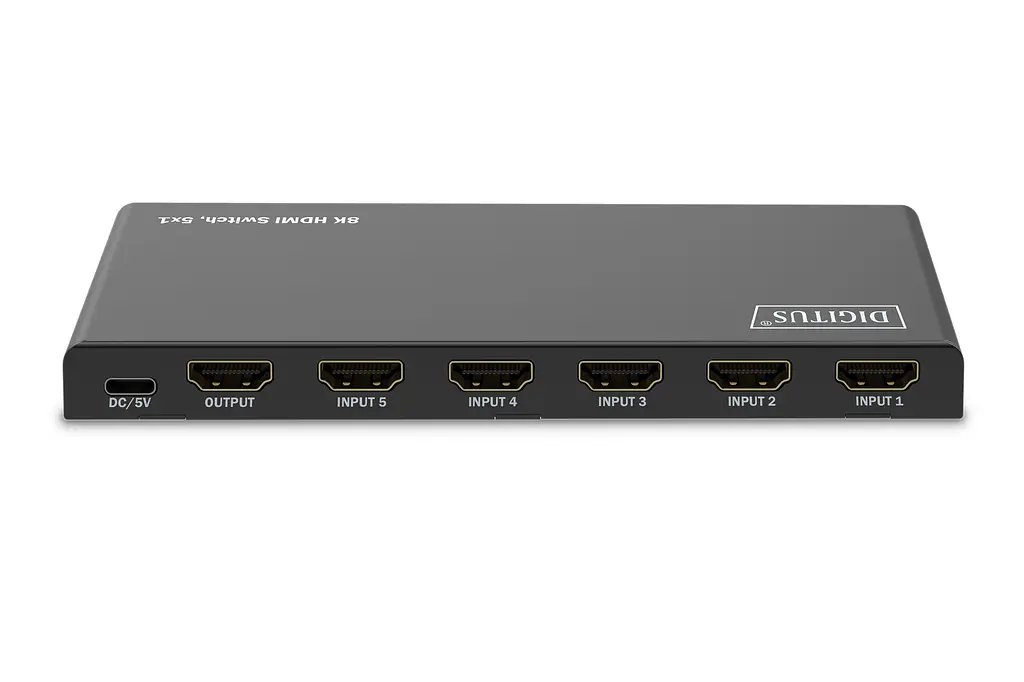 Відеокомутатор Digitus UHD HDMI (INx5 - OUTx1), 8K teh0025046 - фото 4