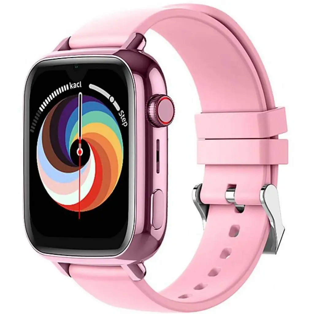 Розумний годинник з відеодзвінком Wonlex KT34 8GB Pink (SBWKT34P) - фото 3