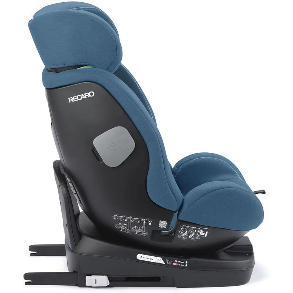 Автокрісло Recaro Salia 125 Kid Steel Blue, синє (89051630050) - фото 2