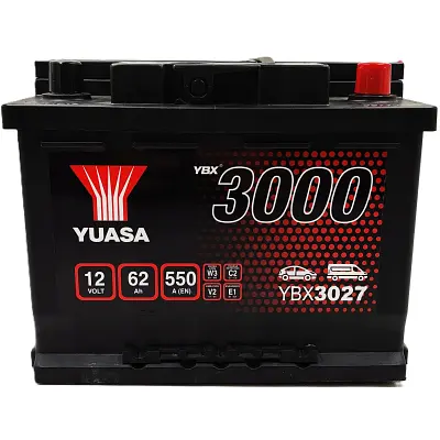 Акумулятор автомобільний Yuasa 12V 62Ah SMF акумулятор (YBX3027) - фото 7