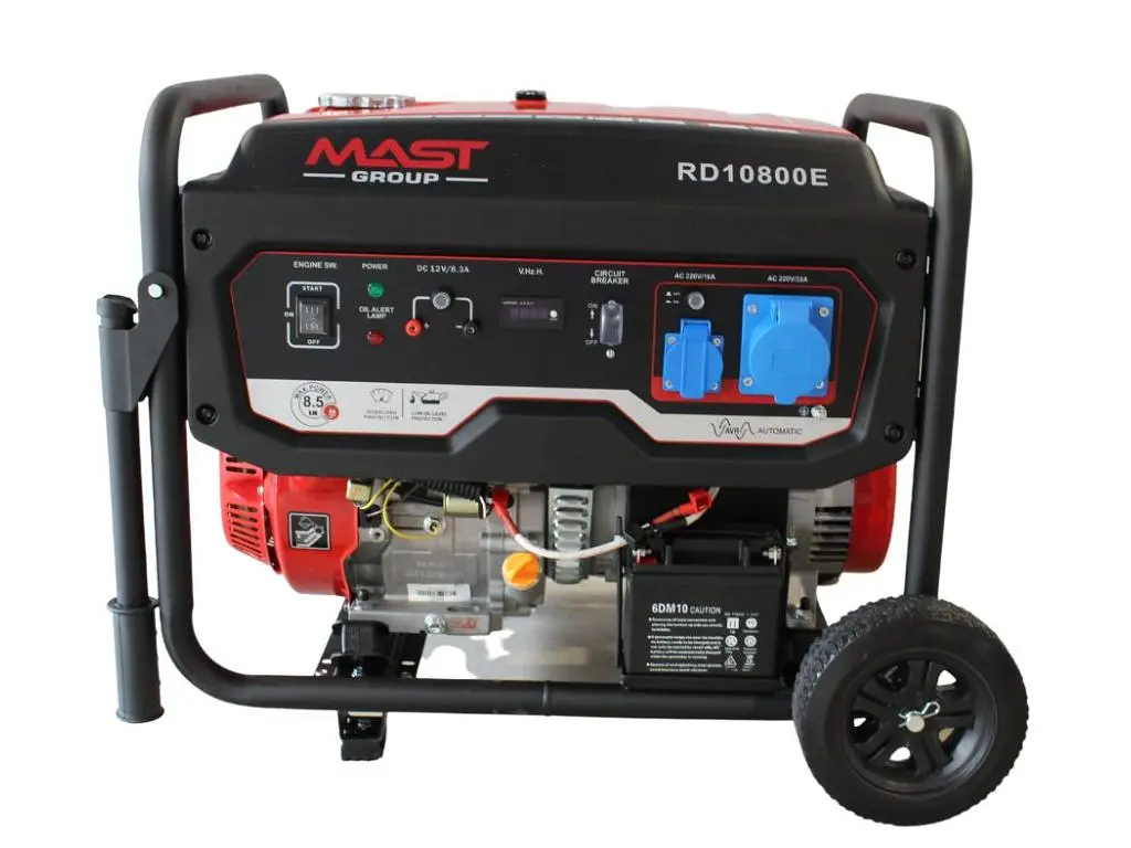 Бензиновий генератор MAST GROUP + газова плитка Orcamp CK-505 + електричний обігрівач Gardyer HE2000 та лійка (KRD10800E) - фото 2