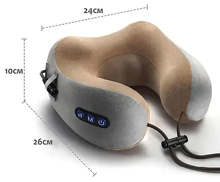 Масажна подушка для шиї U-shaped massage pillow - фото 7
