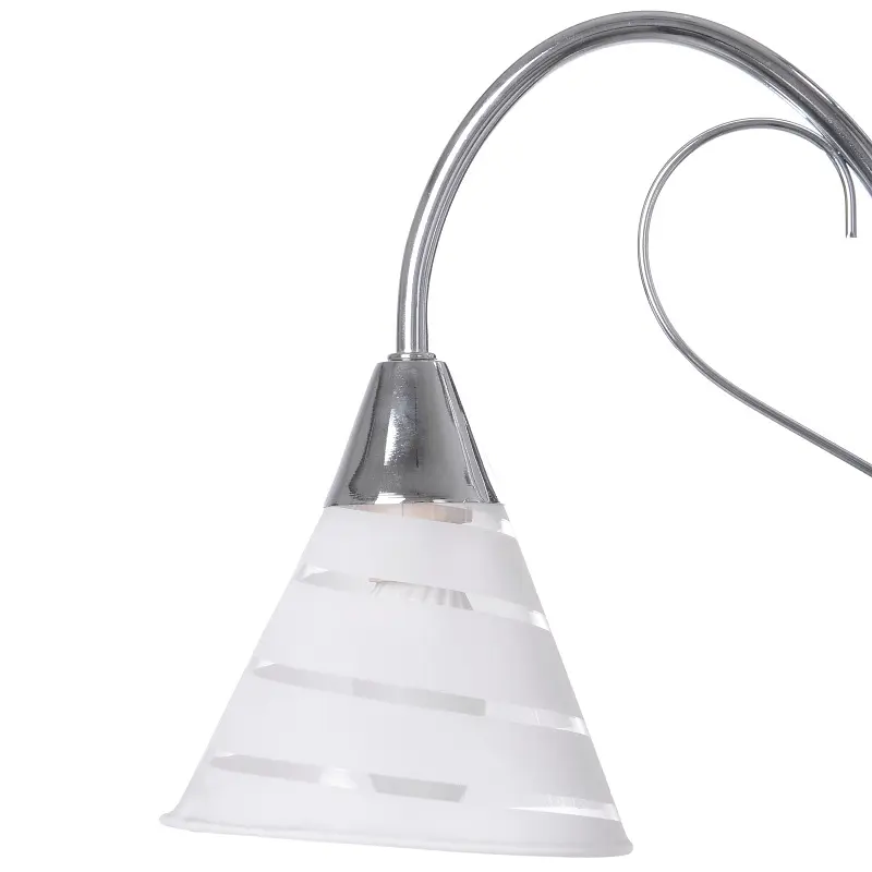 Люстра потолочная Brille классическая E14 60W CH (LK-175C/3) - фото 2