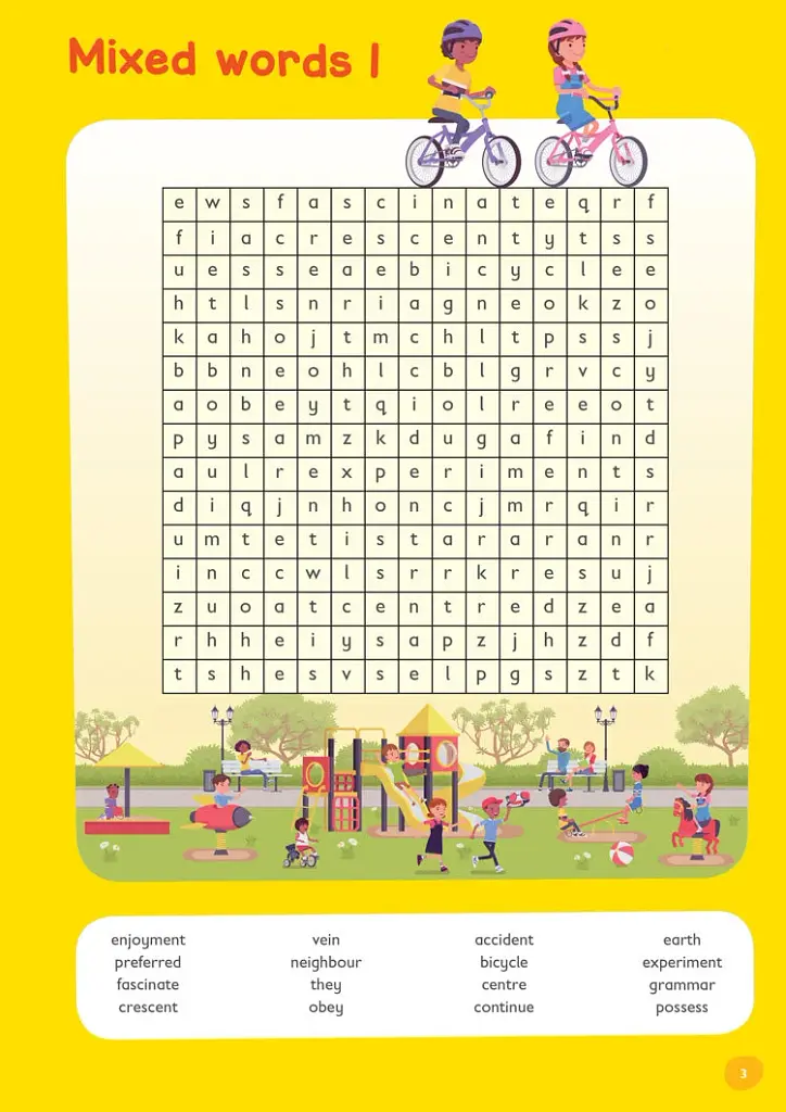 Collins Easy Learning: Spelling Word Searches Ages 7-9 - фото 3