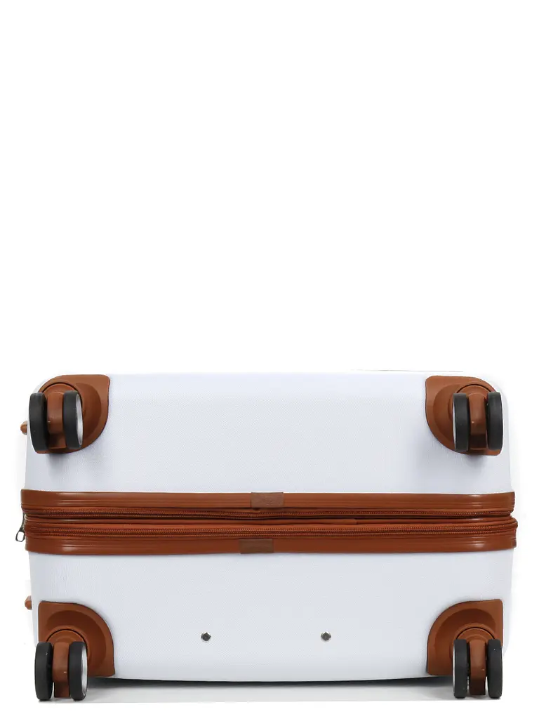 Валіза велика L ABS-пластик Worldline Airtex 629 76×52×30см 110л Біла - фото 10
