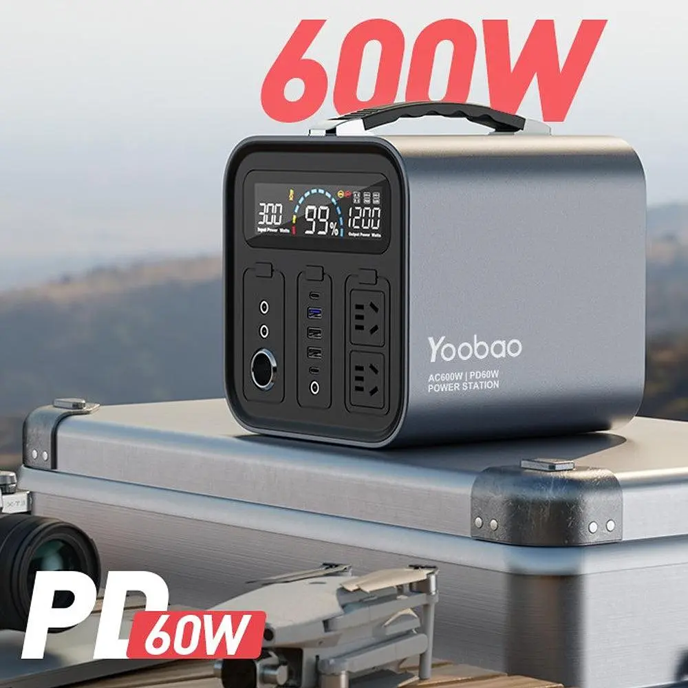 Портативна зарядна електростанція Yoobao EN600S 600Wh - фото 5