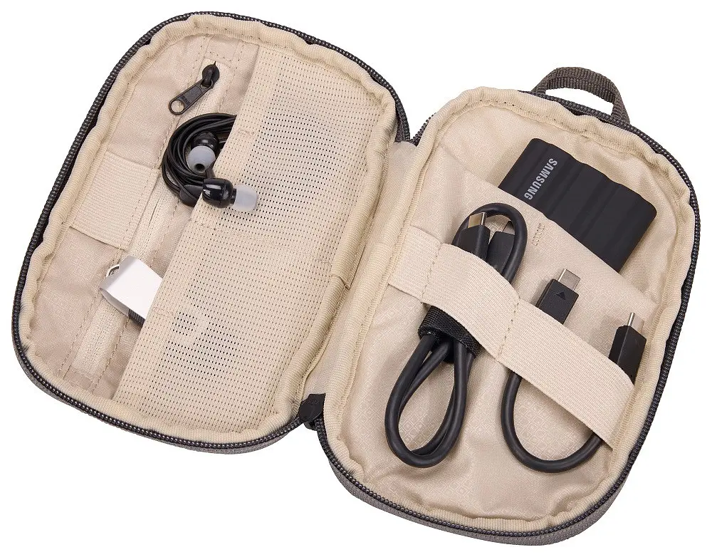 Сумка Thule Portable Subterra 2 PowerShuttle Mini TSPW-400 Vetiver сірий (6948999) - фото 6