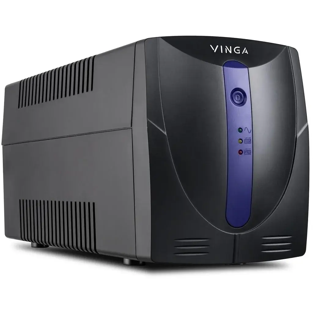 Пристрій безперебійного живлення Vinga LED 600VA plastic case with USB (VPE-600PU) - фото 6